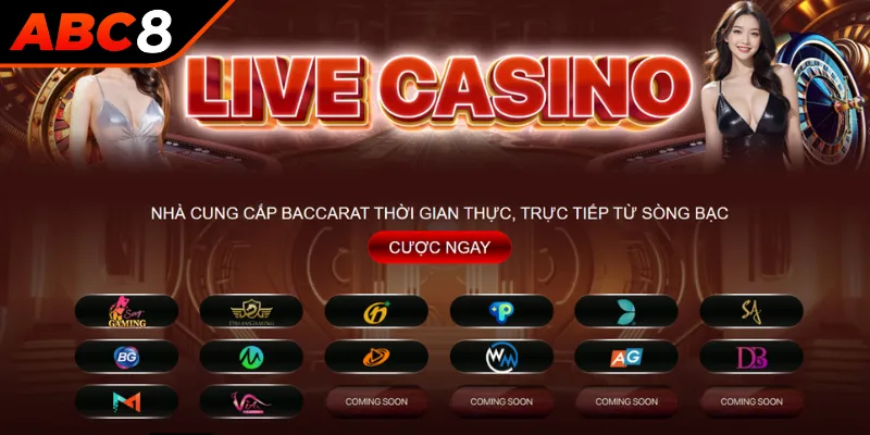 Tổng quan Casino online ABC8